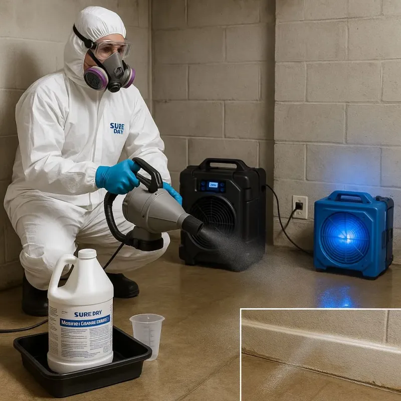 Sanitization and Odor Removal process in Kendall West, FL