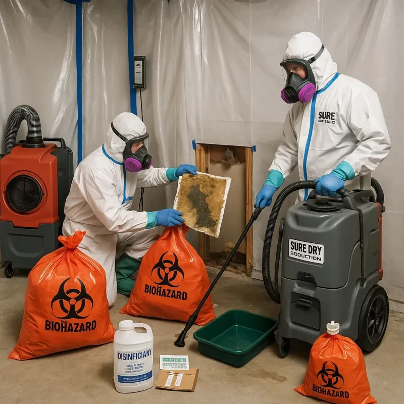 Contaminated Water Handling Protocols process in Kendall West, FL